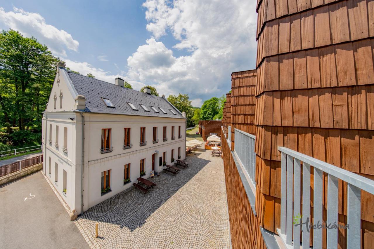Restaurace A Pension Hrebikarna Chomutov Exteriör bild